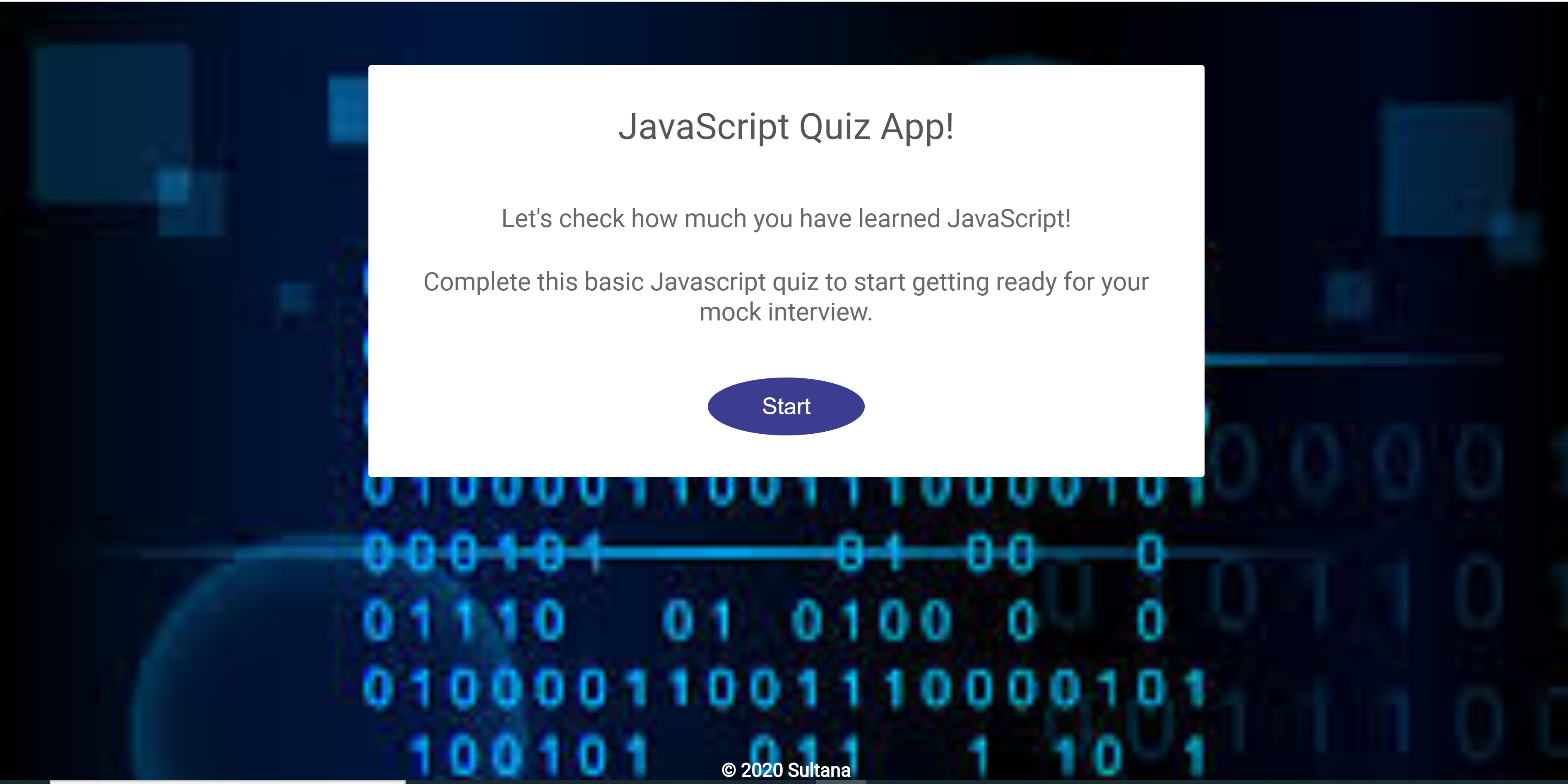 Javascript-Quiz-App